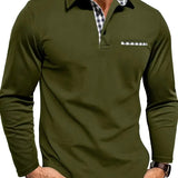 Camicia Polo Uomo Estiva a Maniche Lunghe