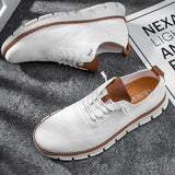 Sneakers Uomo in Maglia Leggera e Traspirante