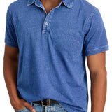 Polo Uomo Colletto Strutturato Taglio Elegante