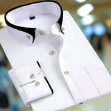 Camicia Classica in Cotone a Manica Lunga