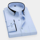Camicia Classica in Cotone a Manica Lunga