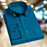 Camicia Classica in Cotone a Manica Lunga