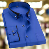Camicia Classica in Cotone a Manica Lunga