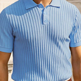 Polo Uomo in Maglia dal Design Raffinato