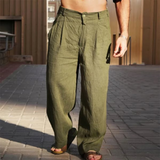 Pantaloni Uomo Larghi dal Design Moderno