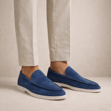 Mocassini in pelle slip-on Regular Fit da uomo