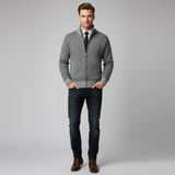 Gilet Uomo in Maglia con Zip Completa