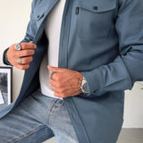 Camicia classica da uomo con vestibilità rilassata