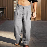 Pantaloni Uomo Larghi dal Design Moderno
