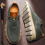 Sneakers Uomo in Maglia Leggera e Traspirante