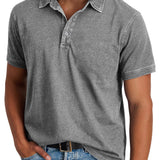 Polo Uomo Colletto Strutturato Taglio Elegante