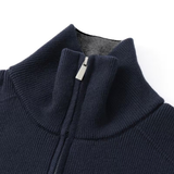 Cardigan Uomo in Maglia con Zip Completa