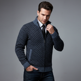 Gilet Uomo in Maglia con Zip Completa