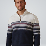 Maglione Uomo Scandinavo con Mezza Zip