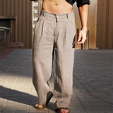 Pantaloni Uomo Larghi dal Design Moderno