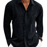 Camicia Casual in Misto Cotone