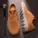 Sneakers Uomo in Maglia Leggera e Traspirante