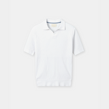 Polo Uomo Rigata in Maglia Elasticizzata
