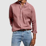 Blusa da Uomo in Cotone e Poliestere
