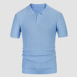 Polo Uomo in Maglia dal Design Raffinato