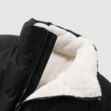 Giacca Uomo Impermeabile con Fodera in Fleece