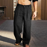 Pantaloni Uomo Larghi dal Design Moderno