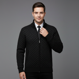Cardigan Uomo in Maglia Jacquard