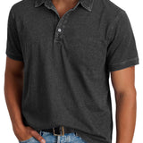 Polo Uomo Colletto Strutturato Taglio Elegante