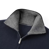 Cardigan Uomo in Maglia con Zip Completa