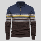 Maglione Uomo Scandinavo con Mezza Zip