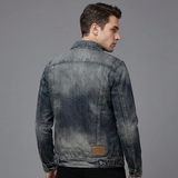 Giacca di Jeans Vintage dal Design Retrò