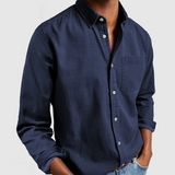Blusa da Uomo in Cotone e Poliestere