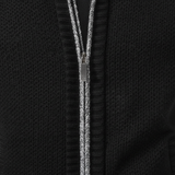 Gilet Uomo in Maglia con Collo Alto