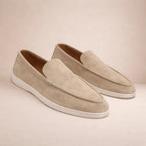 Mocassini in pelle slip-on Regular Fit da uomo