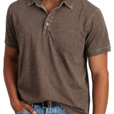 Polo Uomo Colletto Strutturato Taglio Elegante