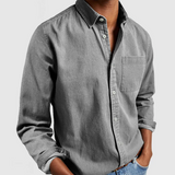 Blusa da Uomo in Cotone e Poliestere