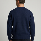 Maglione Uomo Oversized con Stampa Americana