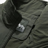 Gilet Uomo Leggero con Tasche Utility
