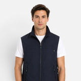 Gilet Uomo Leggero con Tasche Utility