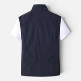 Gilet Uomo Leggero con Zip Frontale