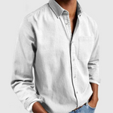 Blusa da Uomo in Cotone e Poliestere