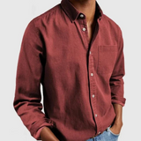 Blusa da Uomo in Cotone e Poliestere