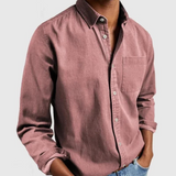 Blusa da Uomo in Cotone e Poliestere