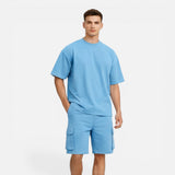 Set Coordinato Uomo con Pantaloni Cargo