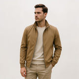 Giacca Uomo Leggera con Zip Smart Casual