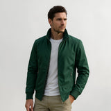 Giacca Uomo Leggera con Zip Smart Casual