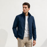 Giacca Uomo Leggera con Zip Smart Casual