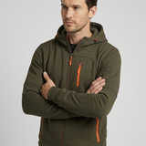 Felpa Uomo con Zip e Cappuccio