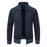Cardigan Uomo in Maglia Jacquard