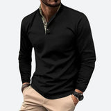 Polo a maniche lunghe da uomo